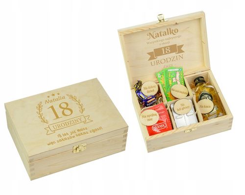 PUDEŁKO NIEZBĘDNIK PREZENT NA 18 30 40 50 URODZINY na Arena.pl