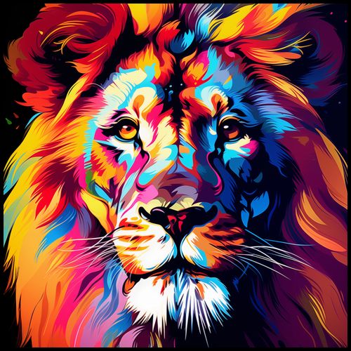 Plakat 100x100cm Kolory Królestwa na Arena.pl