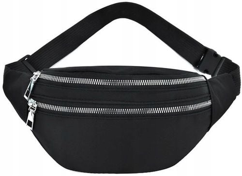 Wodoodporna Nerka Biodrówka saszetka na pas ramię  R44_Czarny na Arena.pl