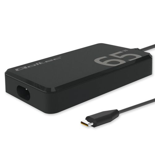 Qoltec Ładowarka GaN 65W USB-C PD do Laptopa MacBook na Arena.pl