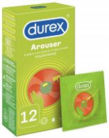 DUREX Arouser Prezerwatywy Stymulujące Prążkowane 12szt