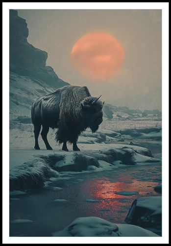 Plakat 68x101cm Żubrowy Monolit na Arena.pl