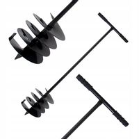 ŚWIDER RĘCZNY DO ZIEMI GLEBY WIERTNICA GLEBOWA 20cm 200mm WIERTŁO RĘCZNE