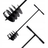 ŚWIDER RĘCZNY DO ZIEMI GLEBY WIERTNICA GLEBOWA 20cm 200mm WIERTŁO RĘCZNE