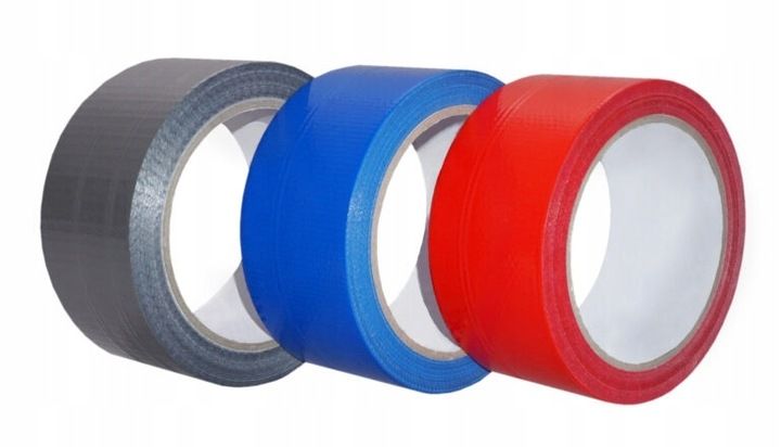 TAŚMA DO KLEJENIA OTULINY 50mb DUCT TAPE NIEBIESKI zdjęcie 2