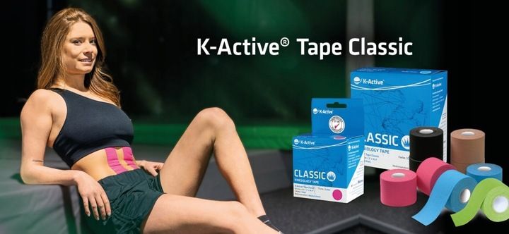 K-Active Kinesiology Tape beżowy 5cm/17m (Nitto) zdjęcie 2