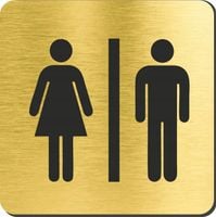 tabliczka GRAWEROWANA na drzwi toaleta WC ubikacja