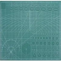 Mata do cięcia samogojąca A2 45x60cm modelarska dwustronna zielona