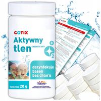 Aktywny Tlen do Basenu Jacuzzi SPA Chemia Basenowa bez Chloru Tabletki