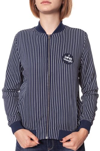 DAMSKA KURTKA PRZEJŚCIOWA WRANGLER STRIPES BOMBER NAVY W403RV235 XS na Arena.pl
