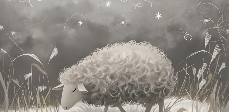 Plakat 91,3x44,5cm Bujna Owca zdjęcie 1