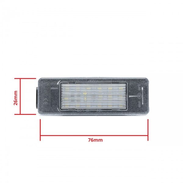 PEUGEOT 1007 3drzw. 2004–2009r Lampki tablicy LED 2szt. zdjęcie 3