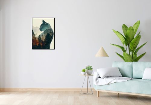 Plakat 50x70cm Koci Duch Lasu na Arena.pl
