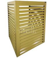 Osłona klimatyzatora pompy ciepła 120x80x180cm cm Piaskowy TS1220