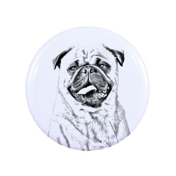 Mops magnes z psem duży Art-Dog zdjęcie 4