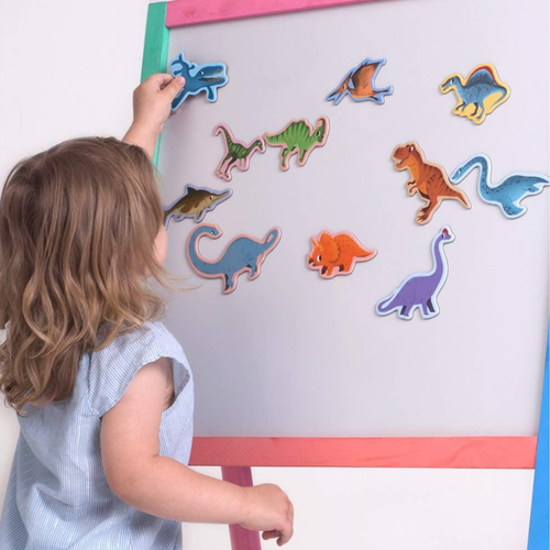 Zestaw Edukacyjnych Magnesów ”Duże Dinozaury” Dla Dzieci 6032-06 na Arena.pl