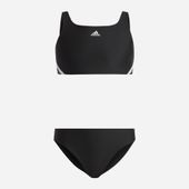 Strój kąpielowy dwuczęściowy dziecięcy dla dziewczynki adidas 3S Bikini