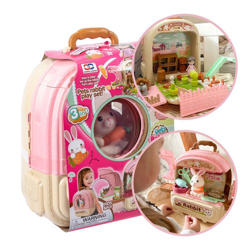 KRÓLIK OGRÓDEK W PLECAKU OPIEKA NAD KRÓLICZKIEM 2000827 na Arena.pl