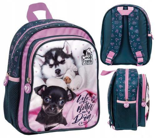 Plecak do przedszkola dla dziewczynki Piesek przedszkolny wycieczkowy na Arena.pl