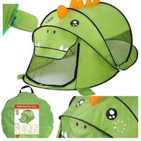 NAMIOT DLA DZIECI PLAŻOWY SAMOROZKŁADAJĄCY DINOZAUR DOMEK DO OGRODU BAZA