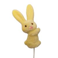 Zajączek pik jasny żółty