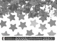 Tuba z gwiazdkami, srebrny, 80cm