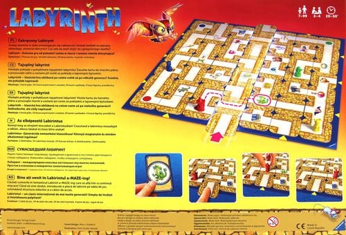 Gra planszowa Ravensburger Labyrinth (nowa edycja) na Arena.pl