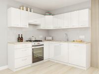 Zestaw mebli kuchennych Arizona Biały Połysk