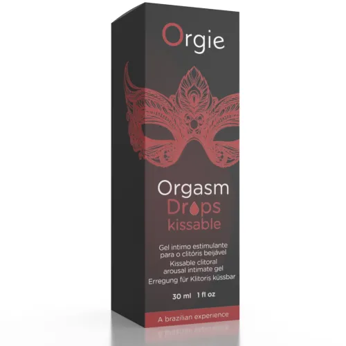 orgie orgasm drops kissable 30ml - krople stymulujące o smaku do aplikacji na Arena.pl