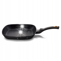 BH-1636N - Patelnia grillowa 28 cm Berlinger Haus Black Rose Collection