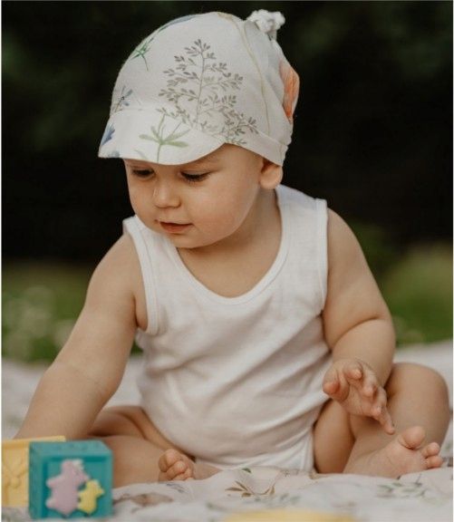 MAKASZKA CHUSTKA Z DASZKIEM BAMBUSOWA JUNGLE zdjęcie 3