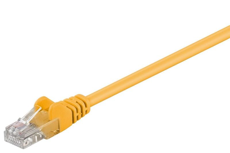 MicroConnect U/UTP CAT5e 3M Yellow PVC zdjęcie 1
