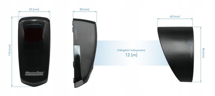 Fotokomórka refleksyjna Motorline MFE zdjęcie 7