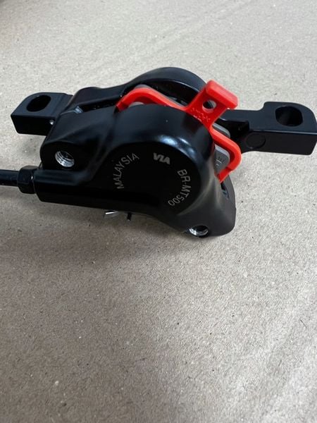 Hamulec hydrauliczny Shimano MT501 170 Tył zdjęcie 5