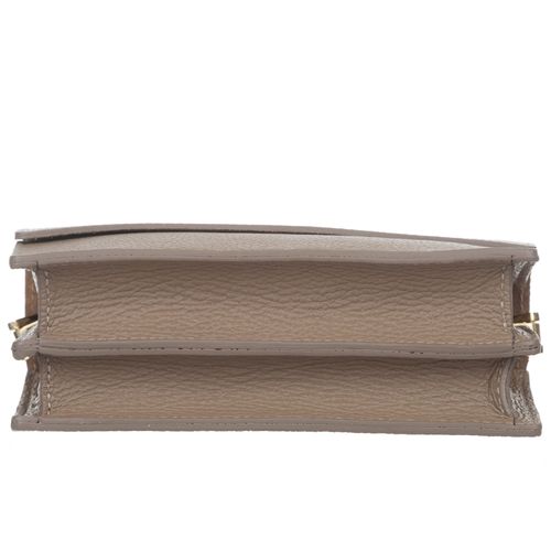 VERA PELLE torebka skórzana listonoszka z klapą V606 c.jeansowa na Arena.pl