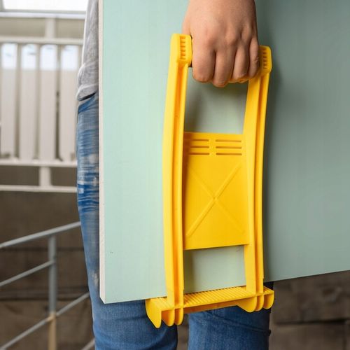 UCHWYT DO NOSZENIA PRZENOSZENIA PŁYT gipsowych G/K PANELI OSB DREL 90kg na Arena.pl