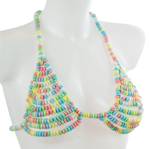 Biustonosz Z Koralików Cukierkowych na Arena.pl