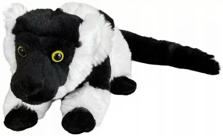 Maskotka Lemur Vari Czarno-Biały DUBI - 25cm zdjęcie 1
