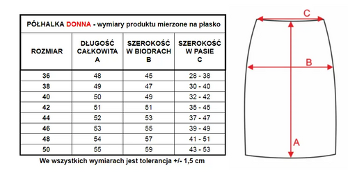 Elegancka półhalka Donna Biały 36 na Arena.pl