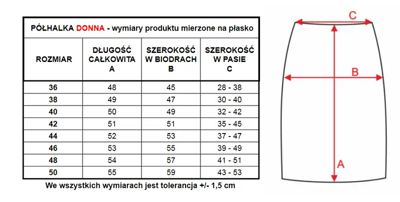 Elegancka półhalka Donna Biały 36 zdjęcie 6