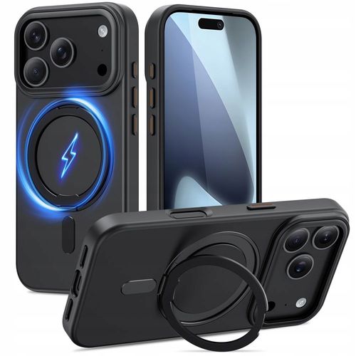 Etui Tech-Protect Magring Magsafe do Iphone 17 Pro Matte Black na Arena.pl