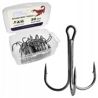 20 x Super Mocne Kotwice kotwiczki r 4/0 B. Nickel