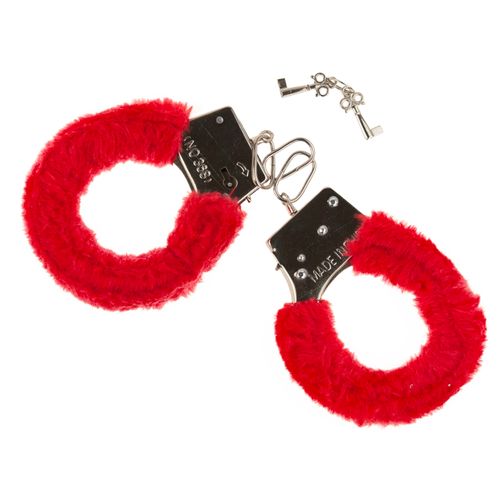 Metalowe Kajdanki Z Extra Grubym Futrem Kolory na Arena.pl