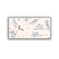 ZEGAR SZKLANY PROSTOKĄTNY - Bóg stworzył Babcię i Dziadka