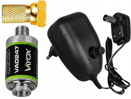 ANTENA DO TV NAZIEMNEJ DVB-T2 KIERUNKOWA COMBO 4K MUX8 LTE WZMACNIACZ na Arena.pl