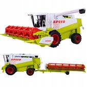 OGROMNY KOMBAJN ZBOŻA zbożowy ZABAWKA NAPĘD 75 cm