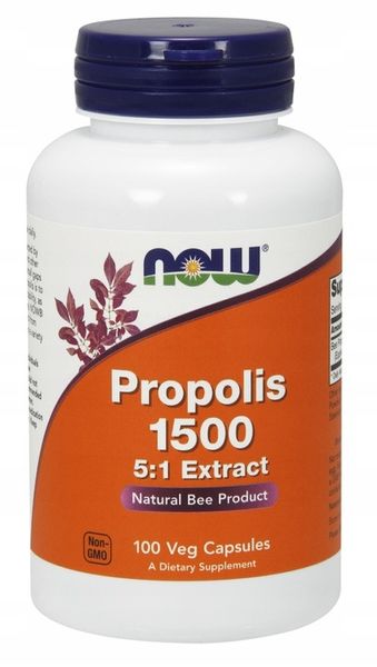 PROPOLIS Mocny Ekstrakt 5:1 KIT PSZCZELI 100 kaps zdjęcie 3