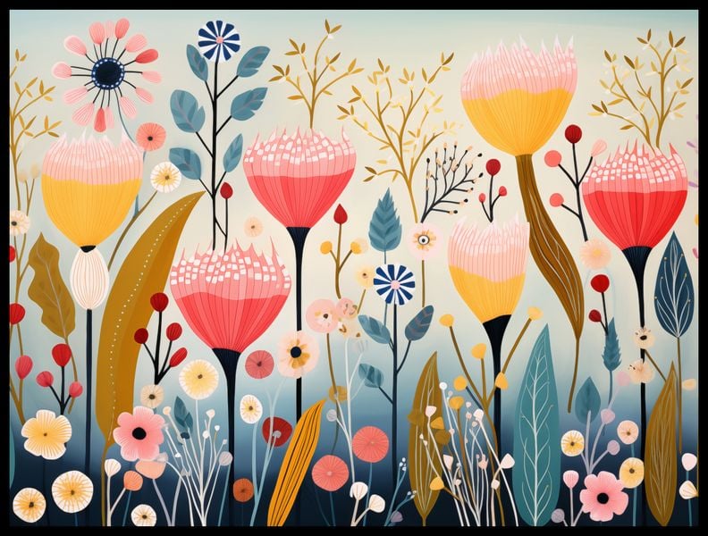 Plakat 80x60cm Ogród Marzeń zdjęcie 2