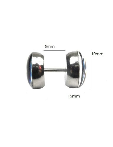 Męski fake piercing kolczyk Estilo Sabroso Es01856 na Arena.pl