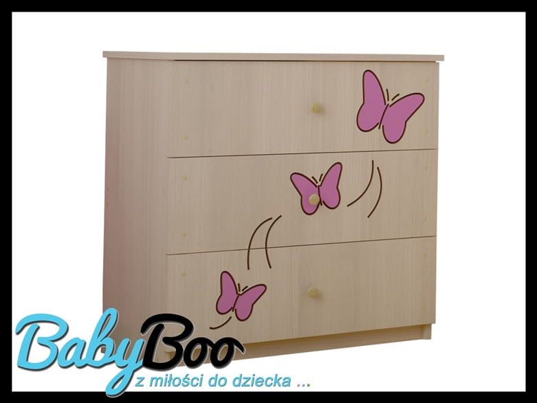 KOMODA DZIECIĘCA dla dzieci BABY BOO  grawerowane wzory! zdjęcie 10